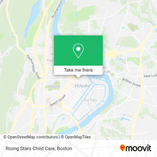 Rising Stars Child Care map