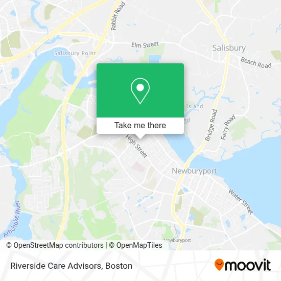 Riverside Care Advisors map