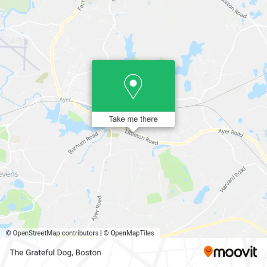 The Grateful Dog map