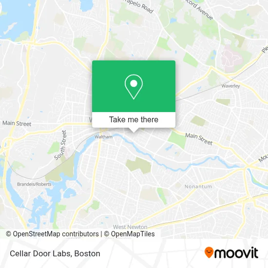 Cellar Door Labs map