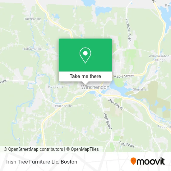Irish Tree Furniture Llc map