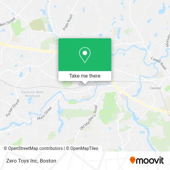Zero Toys Inc map