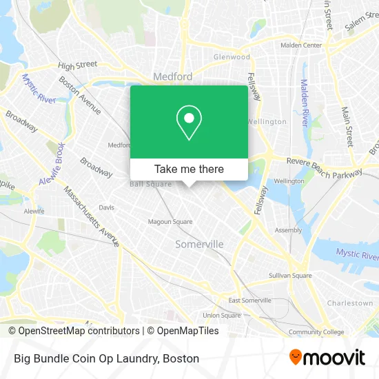 Big Bundle Coin Op Laundry map