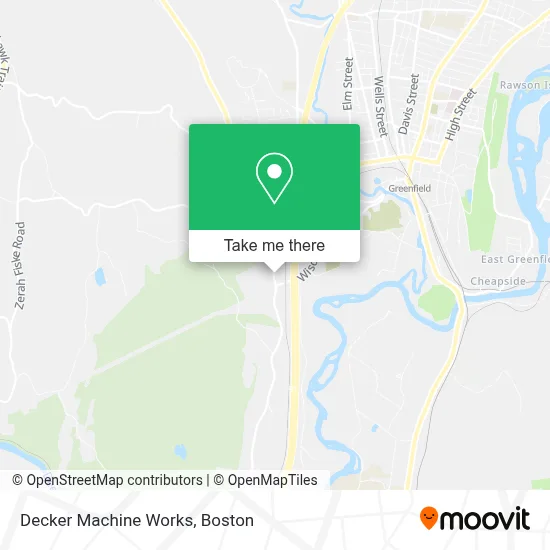 Decker Machine Works map