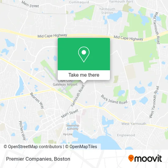 Premier Companies map