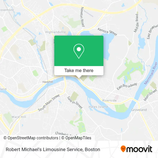 Robert Michael's Limousine Service map