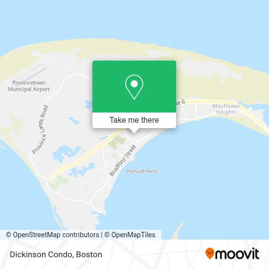 Dickinson Condo map