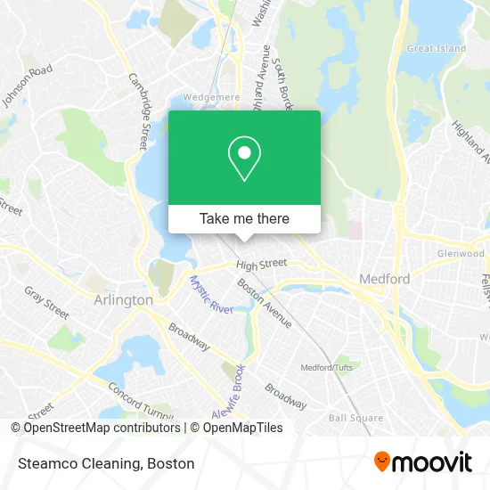 Steamco Cleaning map