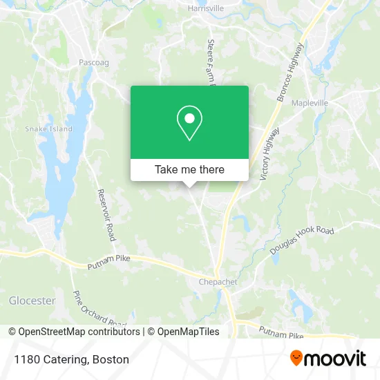 1180 Catering map