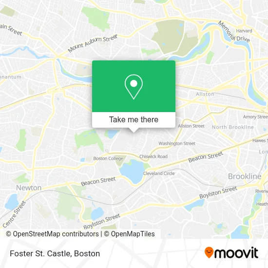 Foster St. Castle map