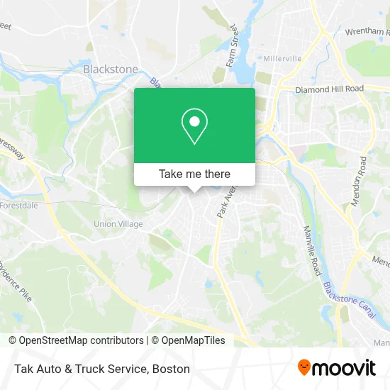 Tak Auto & Truck Service map