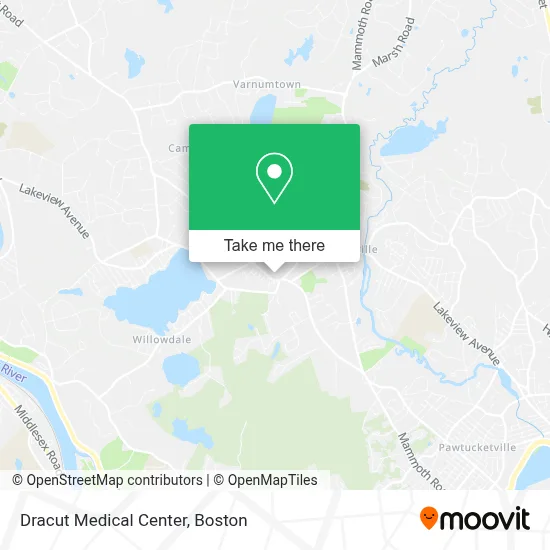 Dracut Medical Center map