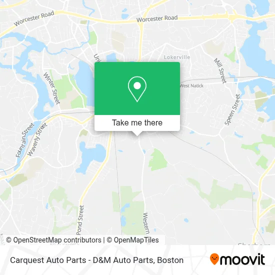 Carquest Auto Parts - D&M Auto Parts map