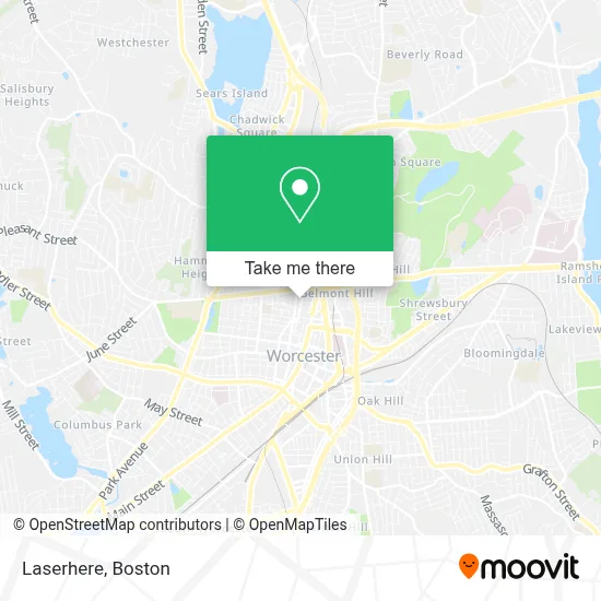 Laserhere map