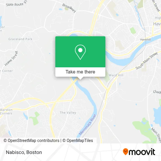 Nabisco map