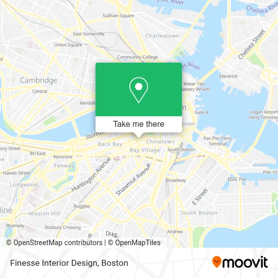Finesse Interior Design map