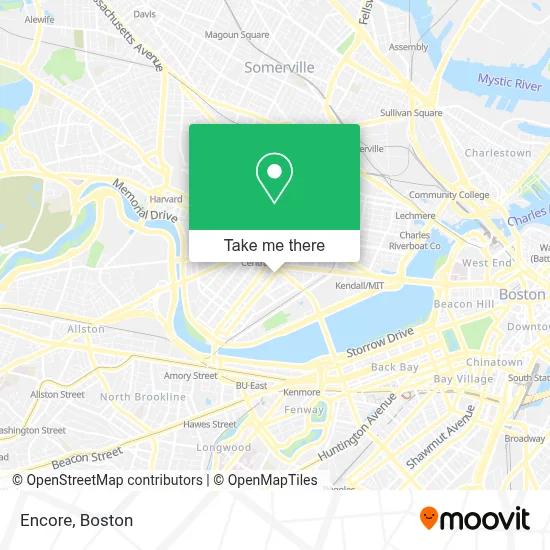 Encore map