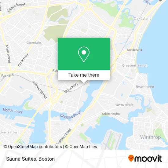 Sauna Suites map