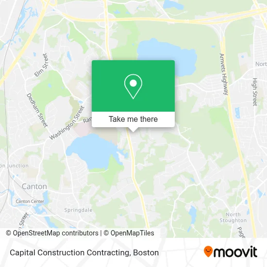 Capital Construction Contracting map