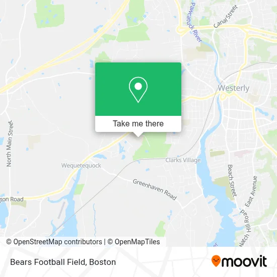Bears Football Field map