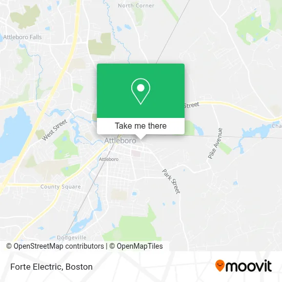 Forte Electric map