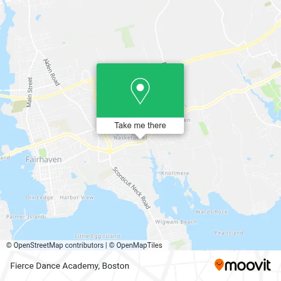 Fierce Dance Academy map