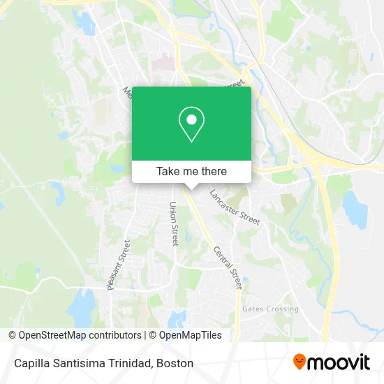 Capilla Santisima Trinidad map