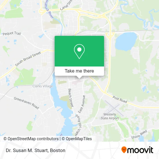 Dr. Susan M. Stuart map
