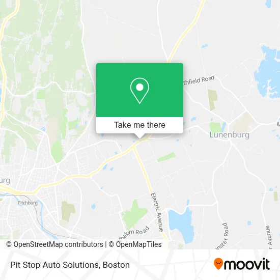 Pit Stop Auto Solutions map