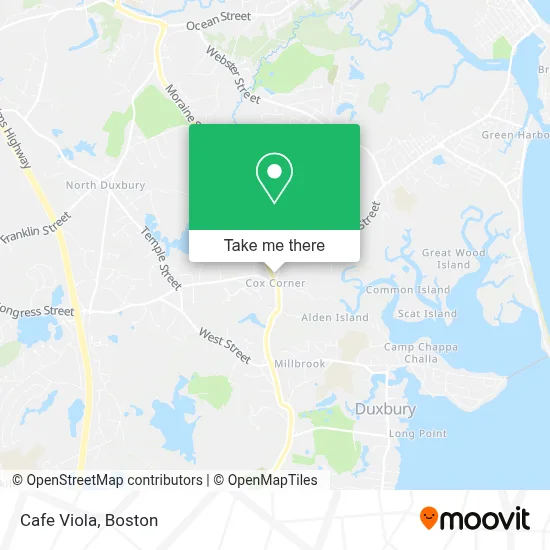 Cafe Viola map