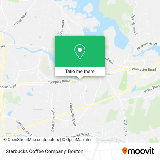 Starbucks Coffee Company map