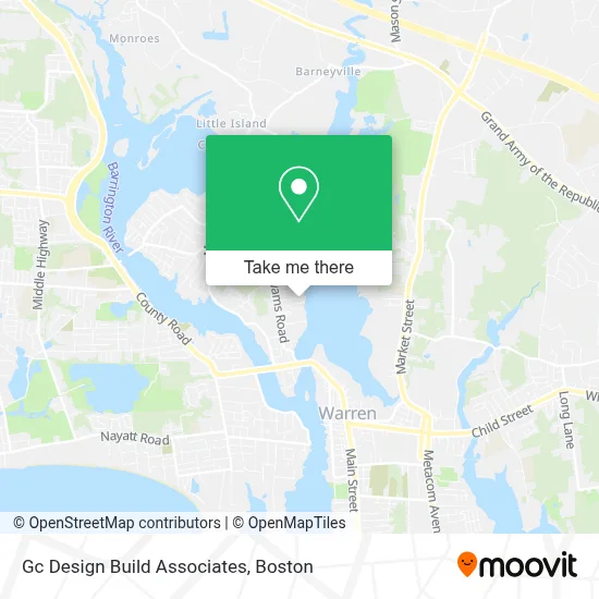 Gc Design Build Associates map