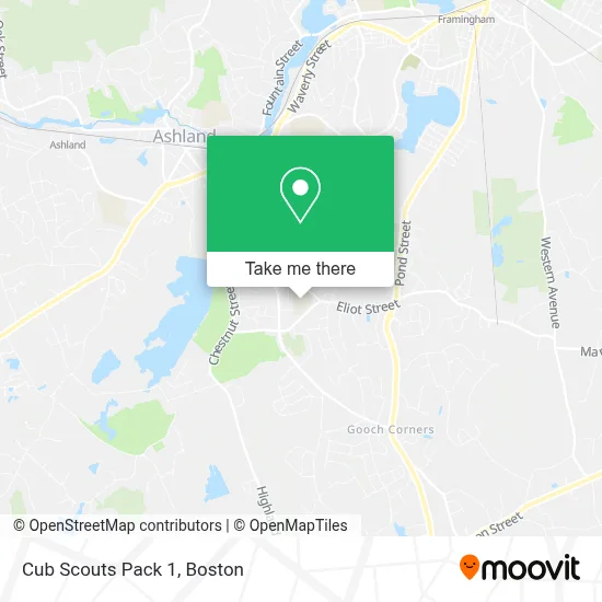 Cub Scouts Pack 1 map