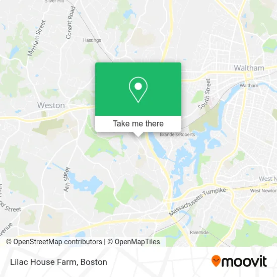 Lilac House Farm map