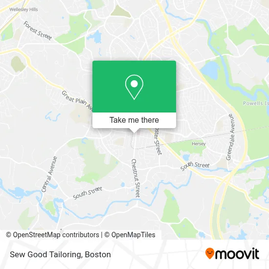 Sew Good Tailoring map