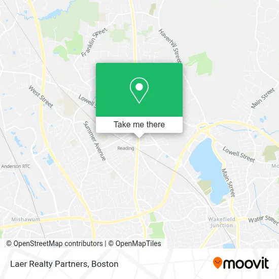 Laer Realty Partners map