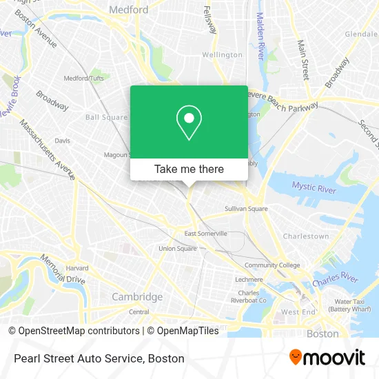 Pearl Street Auto Service map