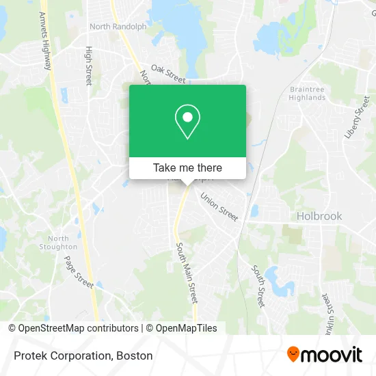 Protek Corporation map