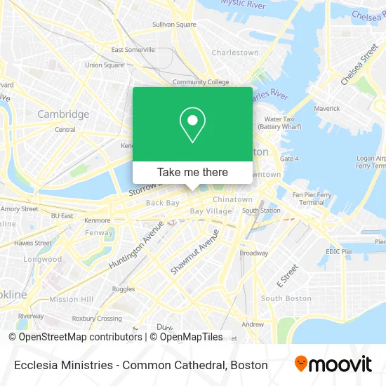 Ecclesia Ministries - Common Cathedral map