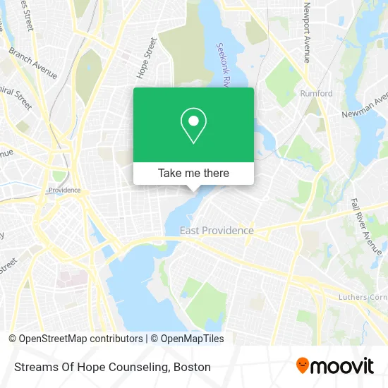 Streams Of Hope Counseling map