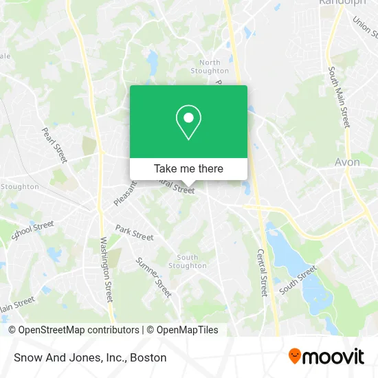 Snow And Jones, Inc. map