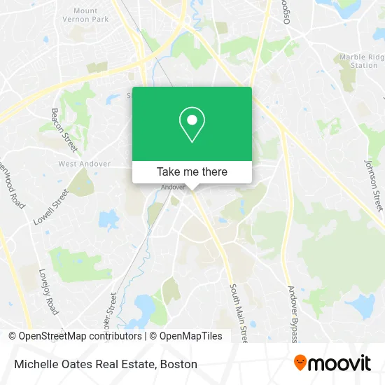 Michelle Oates Real Estate map