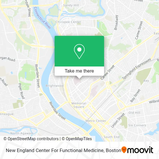 New England Center For Functional Medicine map
