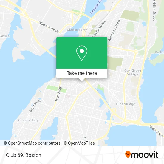 Club 69 map