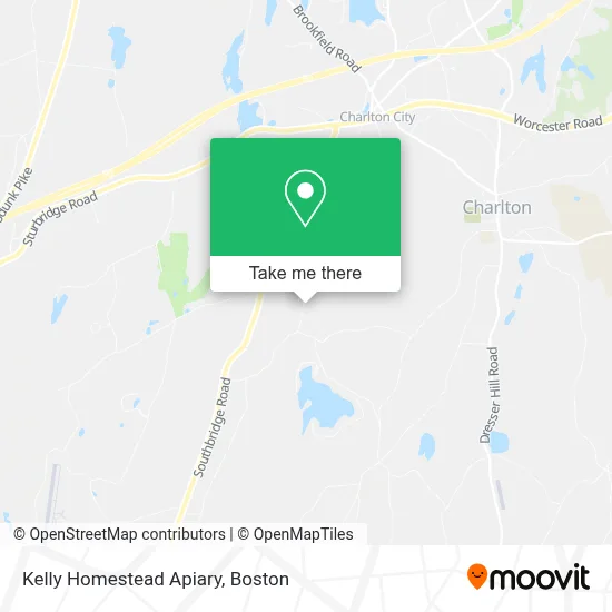 Kelly Homestead Apiary map