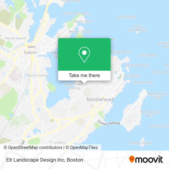 Elt Landscape Design Inc map