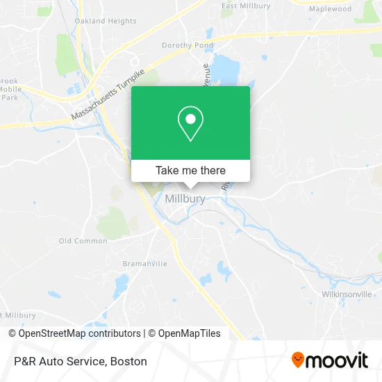 P&R Auto Service map