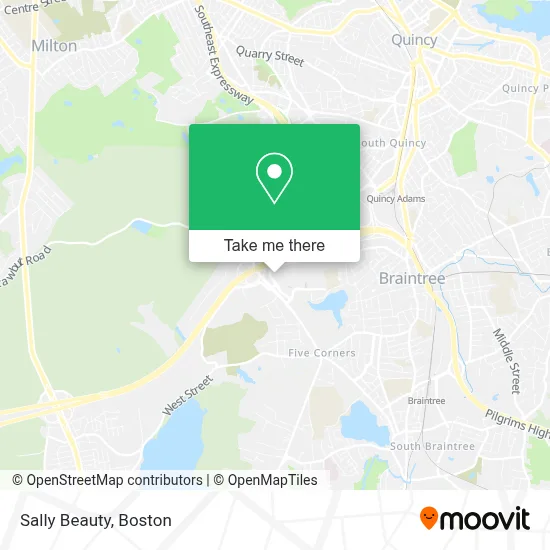 Sally Beauty map