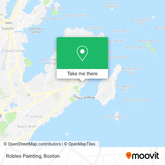 Robles Painting map