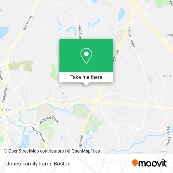 Jones Family Farm map